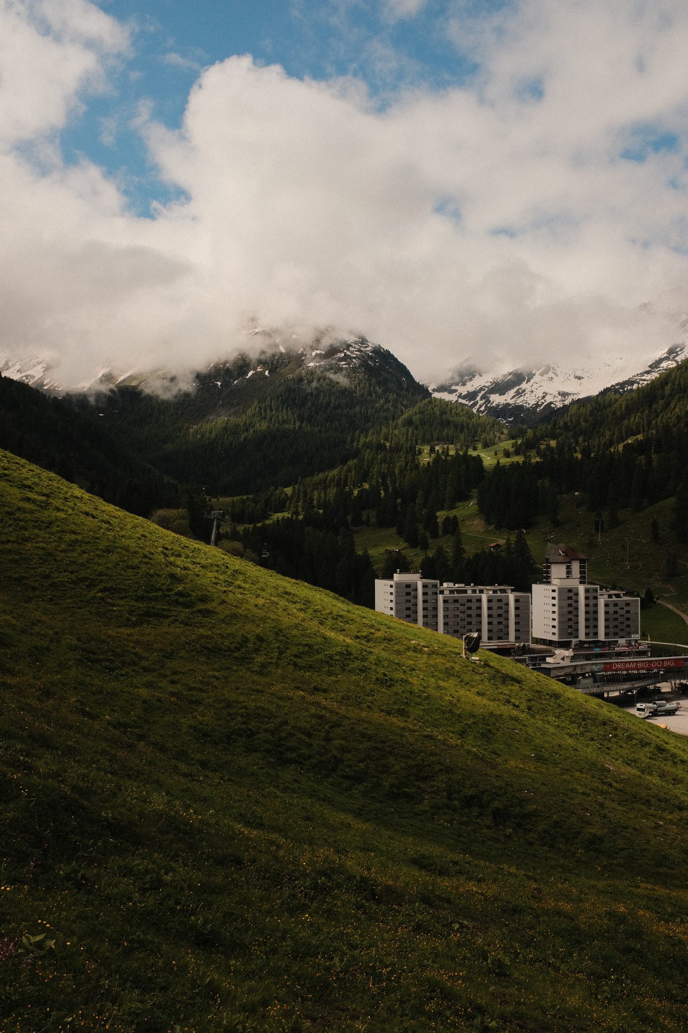 The valley wakes