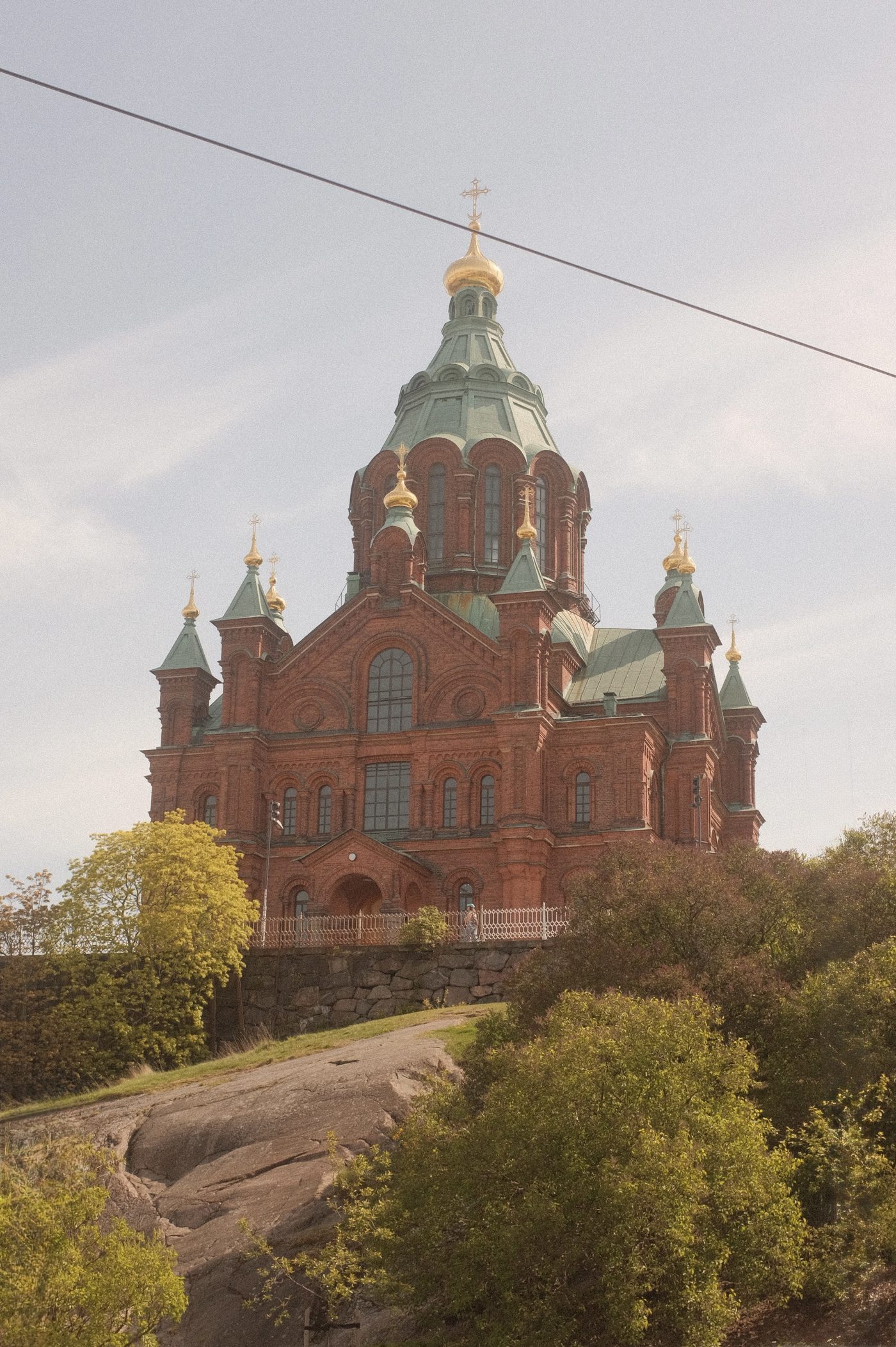 Uspenski in evening light